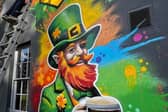 Darrell Liam Wynne is the artist behind stunning graffiti displays such as this one at O' Dwyers Pub on Friar Gate, Derby
