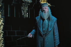 Michael Gambon as Dumbledore