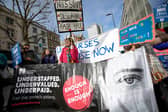 Members of the Royal College of Nursing union could strike until Christmas if no deal is reached with the government over pay.  (Photo by Hesther Ng/SOPA Images/LightRocket via Getty Images)