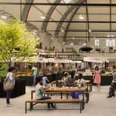 How Derby’s Market Hall is expected to look when the revamp is complete, according to Lathams architects 
