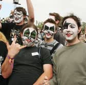 Kiss fans at Download Festival in 2008
