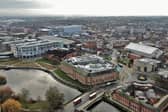 Derby from above