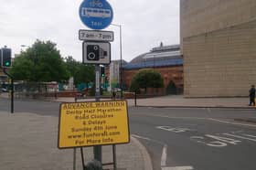 The 'misleading' traffic sign in Derby city centre
