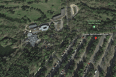 Aerial view of the resort