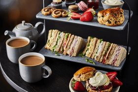 Afternoon tea at Marks and Spencer for £10