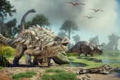 A stock image of Ankylosaurus 