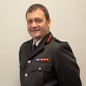 Gavin Tomlinson, Derbyshire's chief fire officer