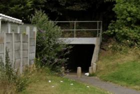 The tunnel in question