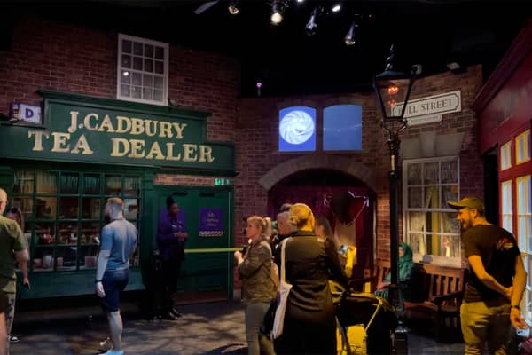 Replica of John Cadbury’s shop in Birmingham’s Bull Street at Cadbury World