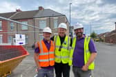Chris Frdiani, Ian Hodgkinson and Nick Knowles