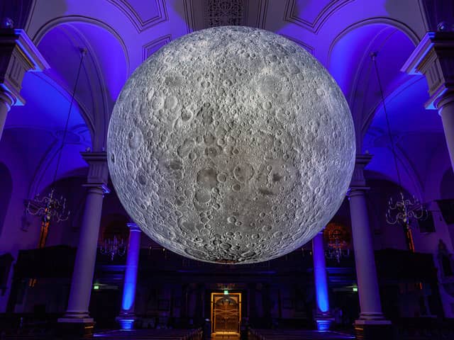 Museum of the Moon at Derby Cathedral