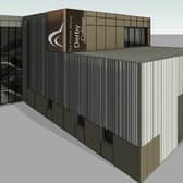 An artist's impression of Derby College Group's new state-of-the-art training centre  