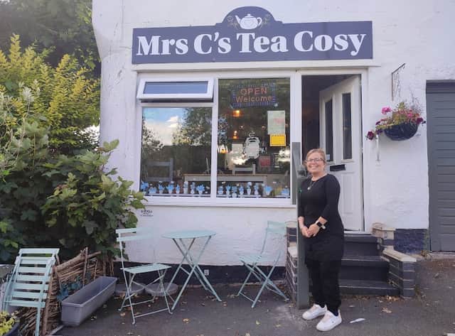 Michelle Cockroft, owner of Mrs C's Tea Cosy in Littleover
