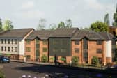 The proposed care home in Shipley, on the former American Adventure theme park site