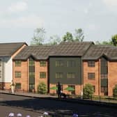 The proposed care home in Shipley, on the former American Adventure theme park site