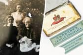 A tin of untouched coronation chocolates given to a schoolgirl 121 years ago have sold for ten times their estimate at auction