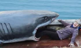 You can pose with Jaws in Derby