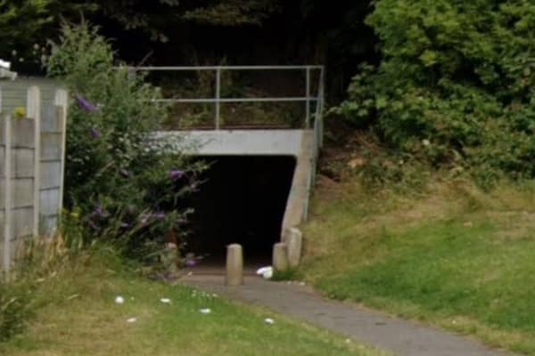 Arnhem Terrace tunnel in Spondon