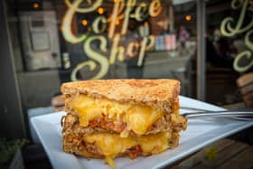 This loaded cheese toastie is one of the sandwiches the Sandwich Tester could be enjoying from 200 Degrees Coffee