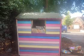 Sunny Hill Stories Book Shed is jam packed with hundreds of books galore
