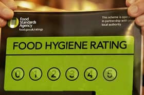 These takeaways have been rated as zero or one star by inspectors