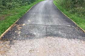 There are concerns the works taking place will make the 'scenic' footpath in Alvaston too dangerous to use and fears for public safety.