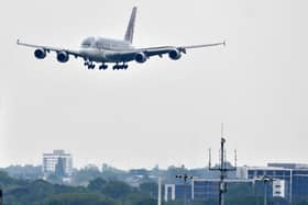 National Air Traffic Controllers said they are currently experiencing a technical issue, which may result in flight delays.(Photo by BEN STANSALL/AFP via Getty Images)