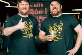 Tom Ainsley and Josh Mellor are founders of Derby Beer Con festival who are really excited about their beer line-up for this year’s event