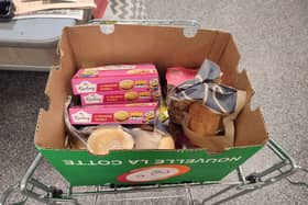 It should have been called a Giant Magic Box, not a Magic Bag, from this Co-op store in Derby