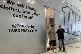 Ambitious entrepreneurs Alex Mcleod and Daniel Bennett (L>R) are founders of INE. who are excited for the next stage of their fashion journey  | Image Derbion