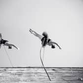 Delrevés’ are world renowned air ballet artistes who plan to perform on Derby’s Silk Mill  | Image Derby Festé 
