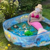 A mermaid channelling her inner Barbie was one of the winners in this year’s Mickleover Scarecrow Festival 