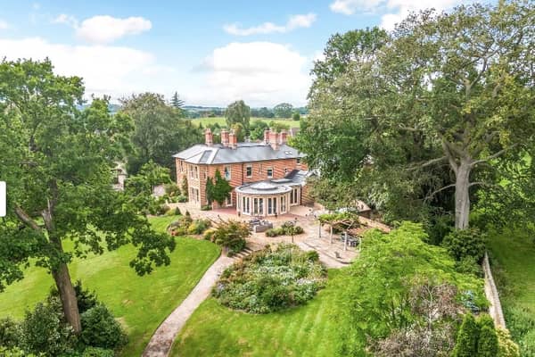 Aerial view of the property. Image Savills