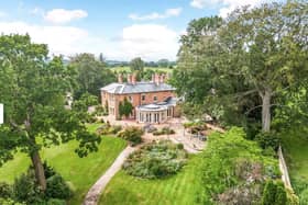 Aerial view of the property. Image Savills