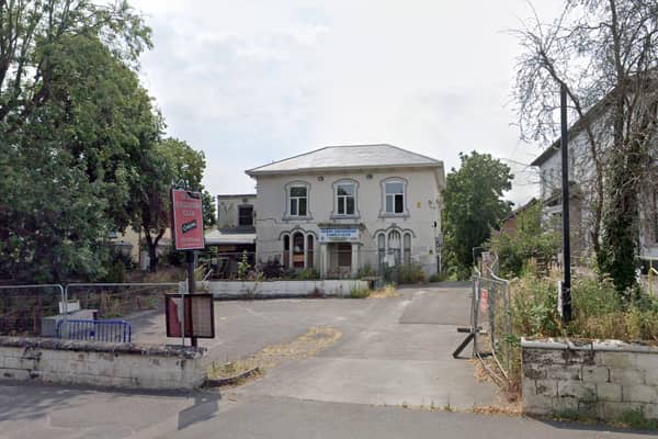 The Derby Engineers Club building on Osmaston Road was damaged in a fire two years ago.