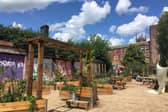 Derby's new Electric Daisy public garden opened on Saturday, June 24. 