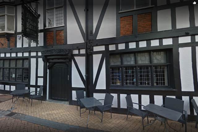 The Old Bell Hotel in Derby, whose Tudor architecture draws traditionalists to sink a pint there, is also said to be a haunted site