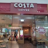 The Costa Coffee store in Derbion shopping centre is selling festive treats from biscuits, muffins, blondies and more
