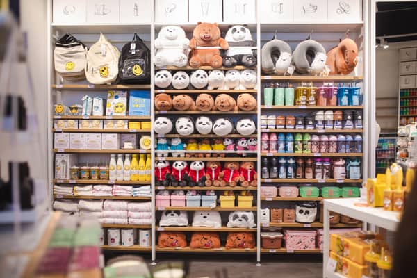 MINISO is set to open in Derbion shopping centre and will stock a wide array of items including cuddly pandas, storage boxes, water bottles and more
