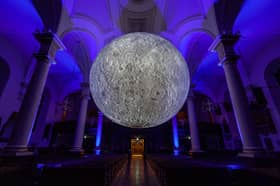Reciting poetry under the ethereal moon sculpture at Derby Cathedral is set to be a moving evening