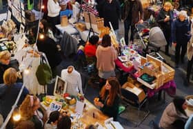 The 2022 market was a popular event that drew crowds