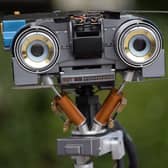 This Short Circuit robot replica is a showstopper at Halloween
