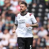 Former Pompey defender Sonny Bradley moved to Derby from Premier League new-boys Luton in the summer
