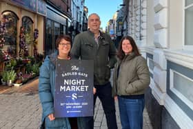 Love Sadler Gate business collective is headed up by (from left to right) Kay Samson, Paul Hurst and Emma Shaw