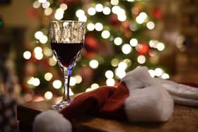 Enjoy a festive tipple and enjoy the warm glow of fairy lights under Derby's festive tipis