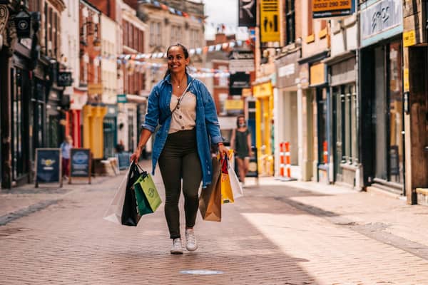 Sadler Gate that is home to a large range of independent stores will play host to a celebratory event | Image Derby Cathedral Quarter BID