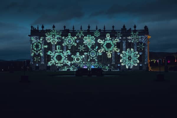 Chatsworth House is a shining beacon this Christmas, looking to bring sparkle and joy to people's lives