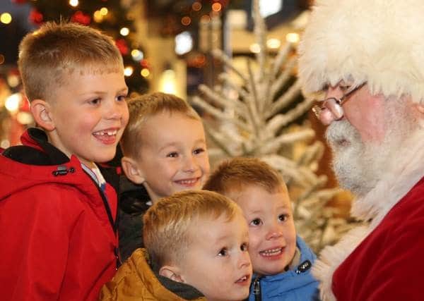Meeting Santa is a real treat and delight which awaits children at East Midlands Designer Outlet 