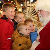 Meeting Santa is a real treat and delight which awaits children at East Midlands Designer Outlet 