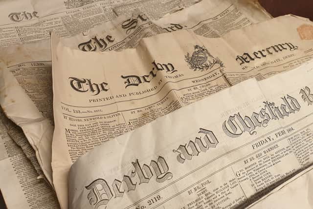 Treasures in the 1864 time capsule include newspaper cuttings from Times and The Standard newspapers